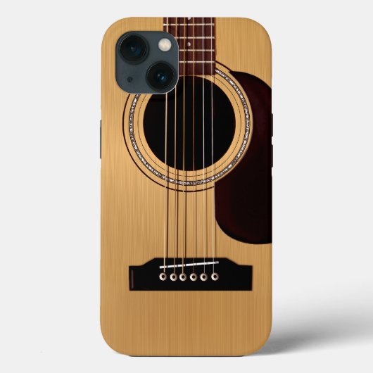 Spruce Top Acoustic Guitar Case-Mate iPhone Case (Achterkant)