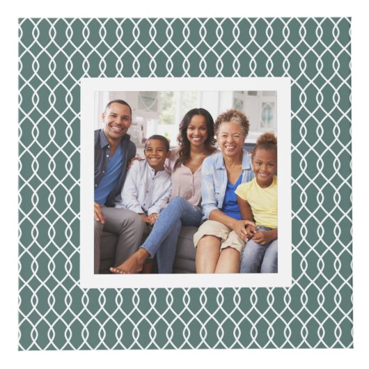 Spruce Trellis | Vakantiemonogram Kubus (Voorkant)