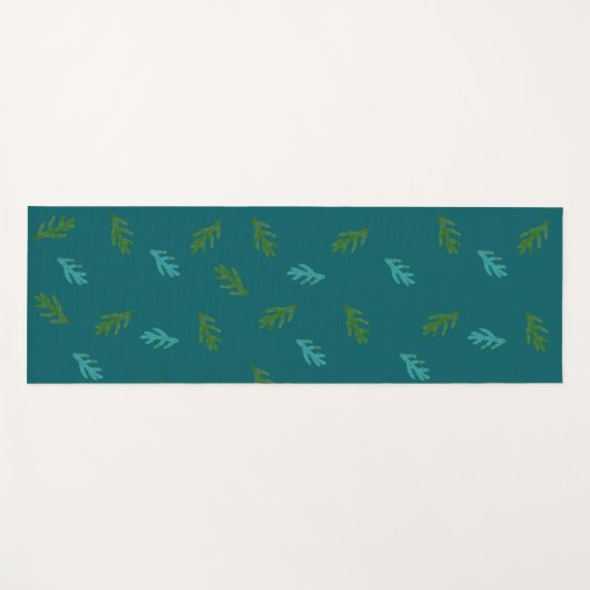 Spruce Twigs - Scent of a forest Yogamat (Voorkant (horizontaal))