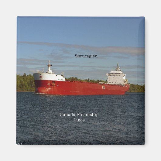 Spruceglen magnet (Voorkant)
