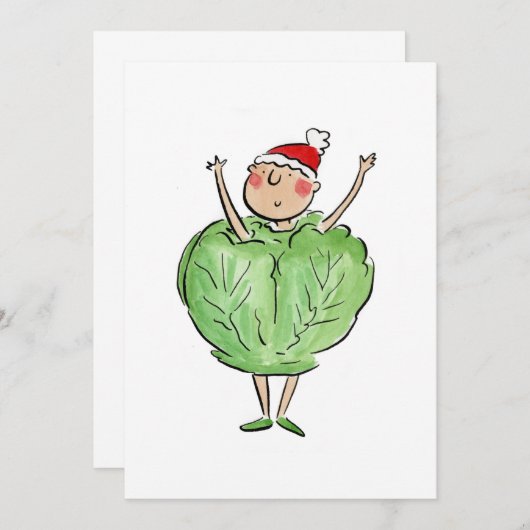 spruit kaart (Voorkant / Achterkant)