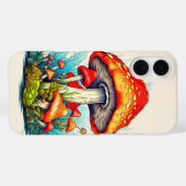 spruiten van wilde paddestoelen Case-Mate iPhone case (Achterkant (horizontaal))
