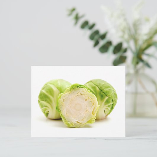 spruitjes briefkaart (Staand voorkant)