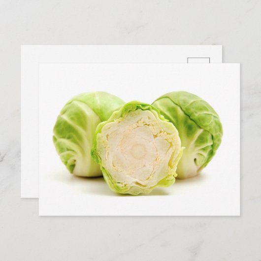 spruitjes briefkaart (Voorkant / Achterkant)