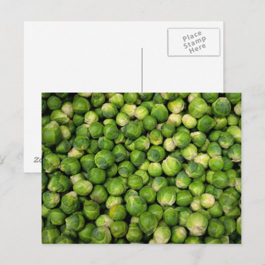 spruitjes briefkaart (Voorkant / Achterkant)