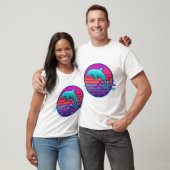 Sprung Ins Neonlicht T-shirt (Unisex)