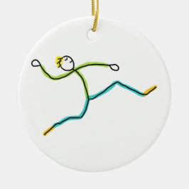 Sprung Stokmannetje Keramisch Ornament
