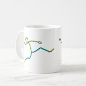 Sprung Stokmannetje Koffiemok (Voorkant links)