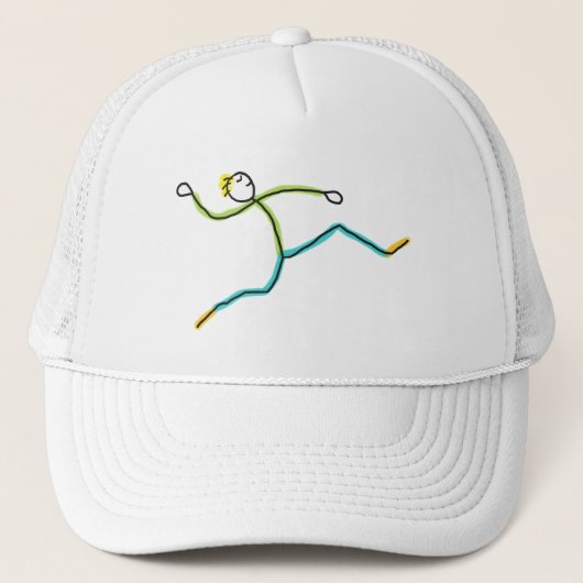 Sprung Stokmannetje Trucker Pet (Voorkant)