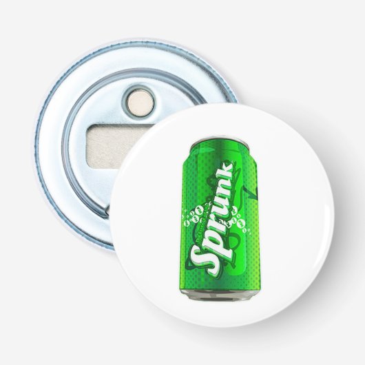 Sprunk Button Flesopener (Voorkant)