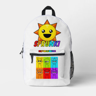 Sprunki Terug naar school Rugzak voor kinderen