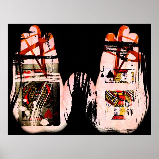 SPS- "The Hand of David"-Poster Poster (Voorkant)