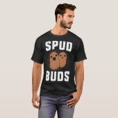 Spud Buds Funny Potato T-Shirt Friend Team Vegetab (Voorkant volledig)
