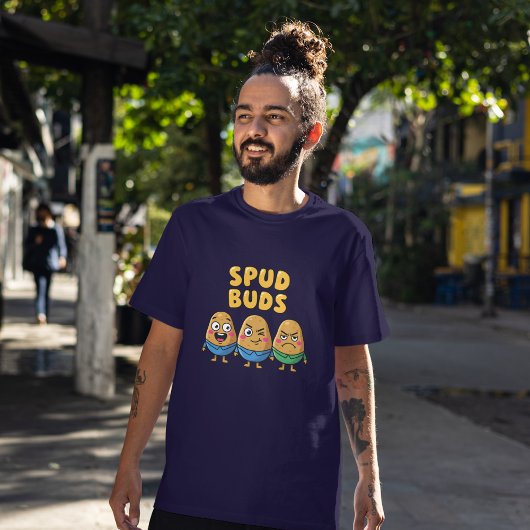 Spud Buds Potato Pals – Schattigee Cartoon Veggie  T-shirt