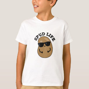 Spud Life Funny Potato Pun T-shirt