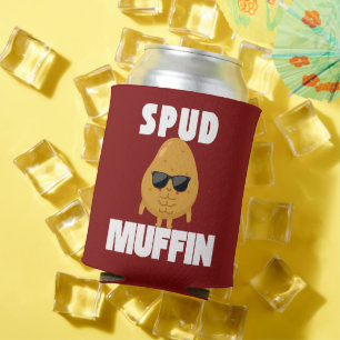 Spud Muffin Funny Potato Pun Blikjeskoeler