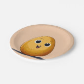 "Spud-tacular Party Borden" Papieren Bordje (Gekanteld)