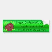 Spudman Paddy St Patrick's Day bumper sticker (Voorkant)