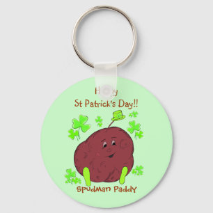 Spudman Paddy St Patrick's Day sleutelhanger