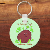 Spudman Paddy St Patrick's Day sleutelhanger (Voorkant)