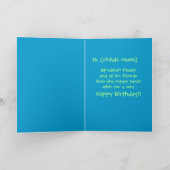 Spudman Paddy verjaardagskaart Kaart (Binnen)