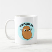 Spudtacular Funny Potato Pun Koffiemok (Links)