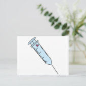 Spuit Briefkaart (Staand voorkant)