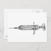 Spuit Briefkaart (Voorkant / Achterkant)