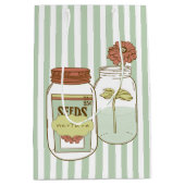 Spuit en bloemenzak medium cadeauzakje (Voorkant)