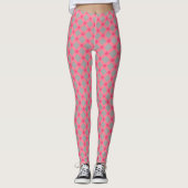 Spuit, grijs en roze leggings (Voorkant)