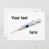 Spuit - kaart (Voorkant / Achterkant)