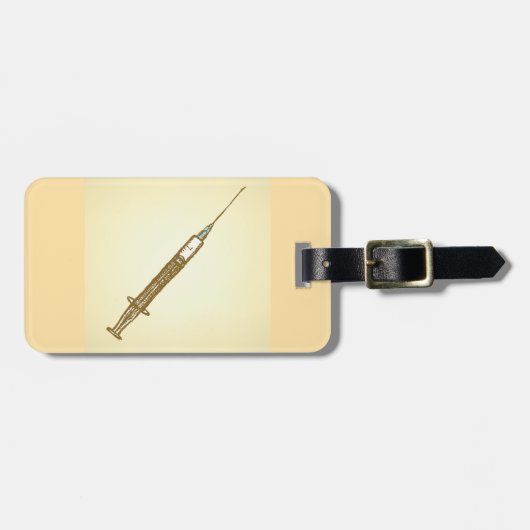  spuit Medical Healthcare Sketch Bagagelabel (Voorkant horizontaal)