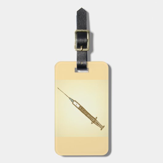  spuit Medical Healthcare Sketch Bagagelabel (Voorkant verticaal)