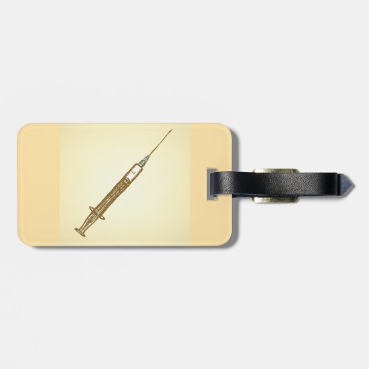  spuit Medical Healthcare Sketch Bagagelabel (Achterkant horizontaal)