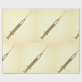  spuit Medical Healthcare Sketch Cadeaupapier (Vlak)