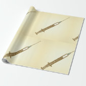  spuit Medical Healthcare Sketch Cadeaupapier (Uitgerold)