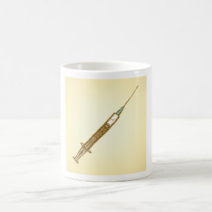  spuit Medical Healthcare Sketch Koffiemok