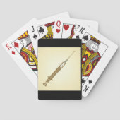 spuit Medical Healthcare Sketch Pokerkaarten (Achterkant)