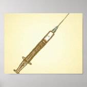  spuit Medical Healthcare Sketch Poster (Voorkant)