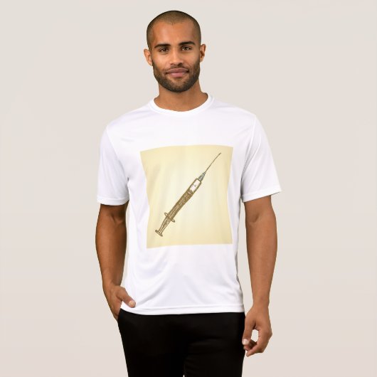spuit Medical Healthcare Sketch T-shirt (Voorkant volledig)