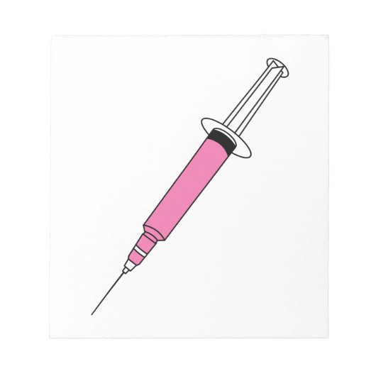 Spuit Notitieblok (Voorkant)