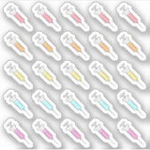 Spuit Shot Diabetische herinnering Medische Planne Sticker (Voorkant)