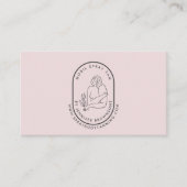 Spuit Tan Minimale Lichaamsbehoefte Roze Visitekaartje (Voorkant)