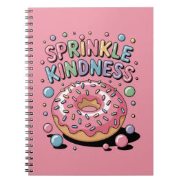 Spuit Vriendelijkheid | Donut Notitieboek