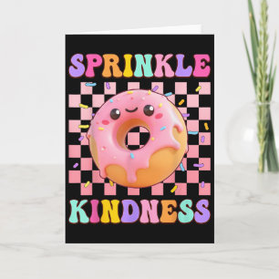 Spuit Vriendelijkheid Groovy Donut Doughnut Liefhe Kaart