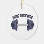 Spuit wat ijzer keramisch ornament (Links)