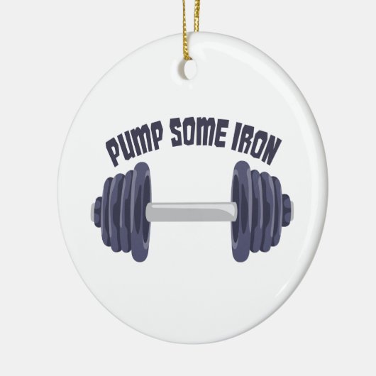 Spuit wat ijzer keramisch ornament (Links)