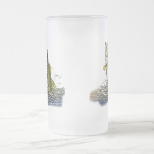 Spuitbaars Matglas Bierpul (Center)