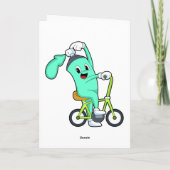 Spuitbus met fiets kaart (Achterkant)