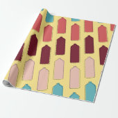 Spuitbus Verfpatroon Cadeaupapier (Uitgerold)